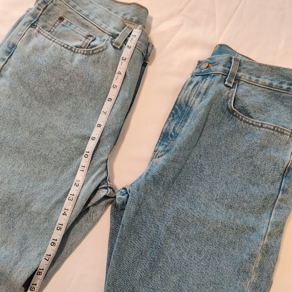 2 George Regular Denim Jeans Men 32X30 Blue Med Wash Straight Leg Pockets - Picture 4 of 13
